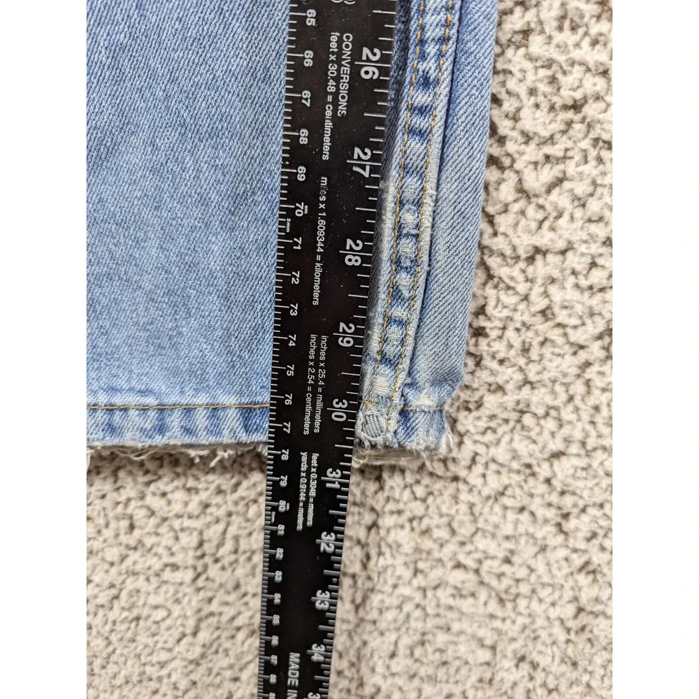 Levi's 505 Men's Jeans Size‎ 47X30.5 (Tag 48x32) Blue Regular Fit Straight Leg